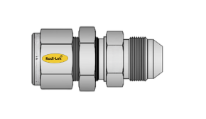 An Bulkhead Male Connector 37 JIC